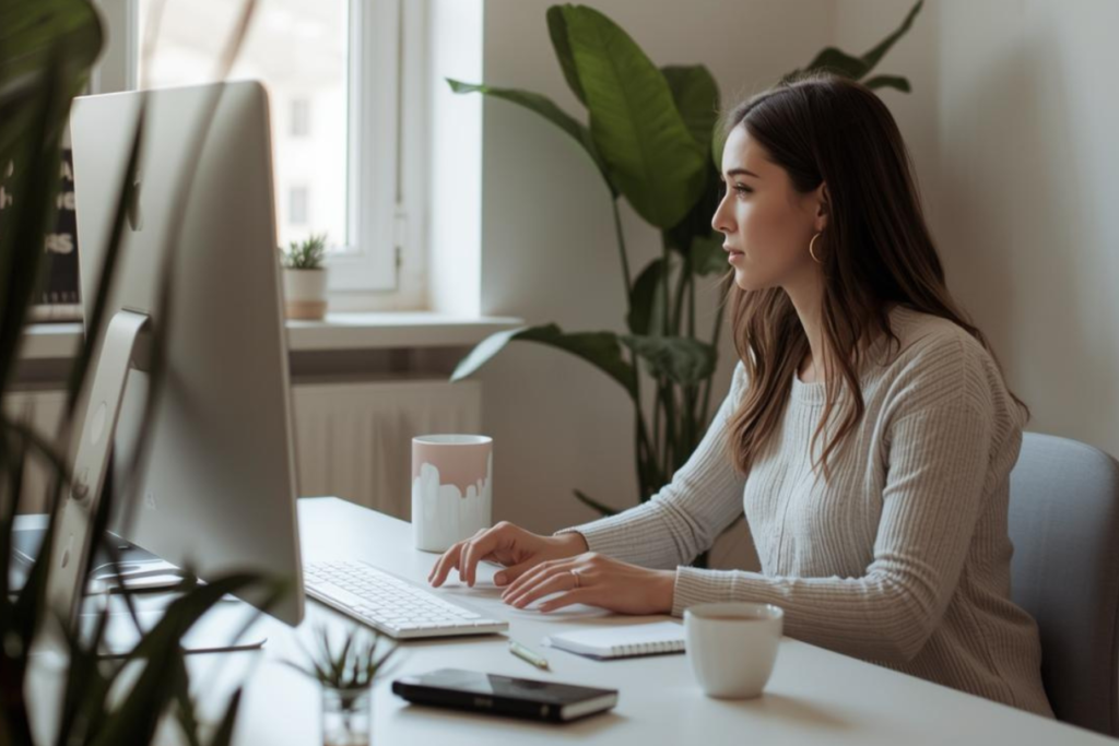 clareza simplicidade e consistência mulher side hustle pos laboral